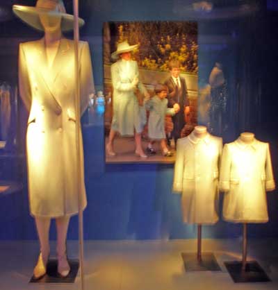 Princess Diana outfit with matching clothes for Prince William and Prince Harry