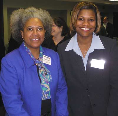 Beverly Peterson and Tomeka Robinson