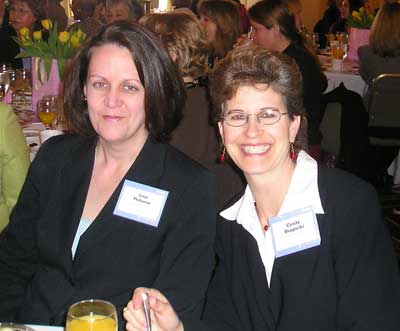 Lisa Potoma and Cindy Bogacki