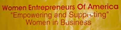 Women Entrepreneurs of America banner