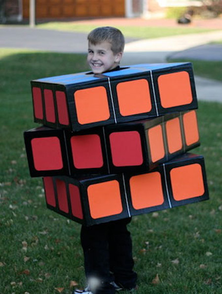 Halloween costume -  Rubiks Cube