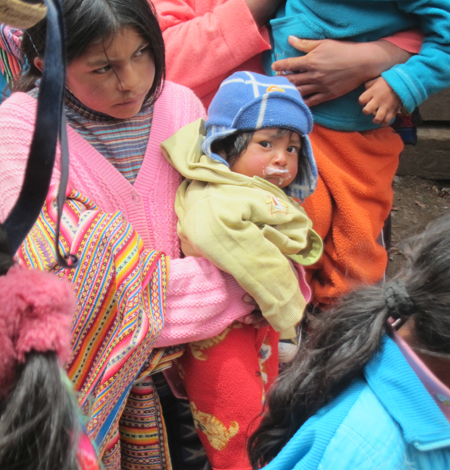 Baby in Peru