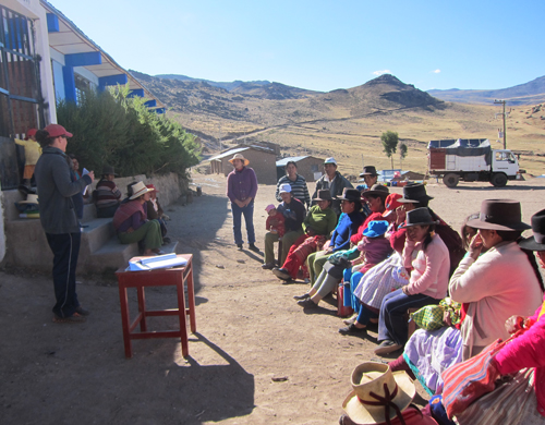 Katie Campbell-Morrison in Peace Corps in Peru