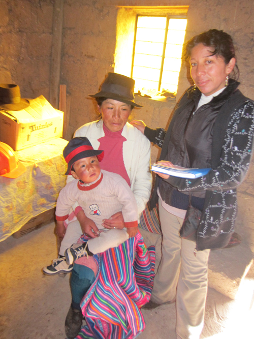 Katie Campbell-Morrison in Peace Corps in Peru