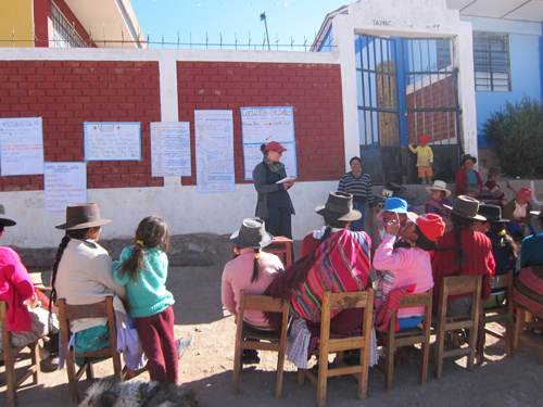 Katie Campbell-Morrison in Peace Corps in Peru