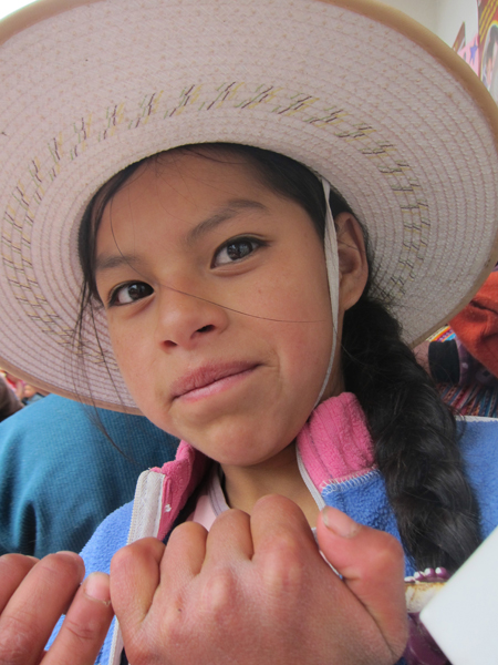 Peruvian girl