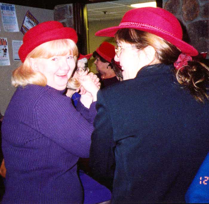 Celtic Hatters of the Red Hat Society