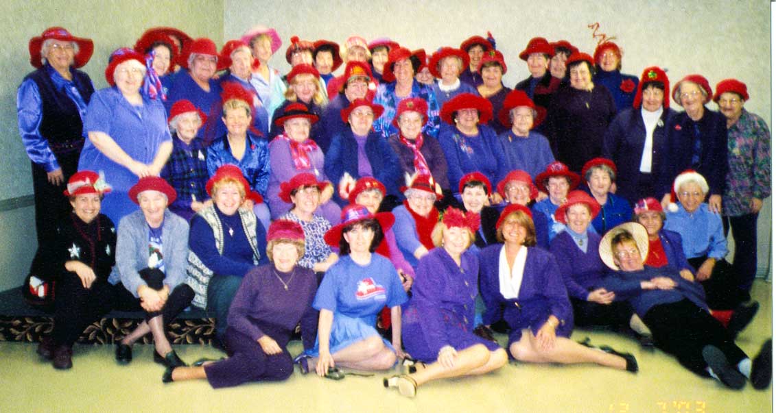 Celtic Hatters of the Red Hat Society