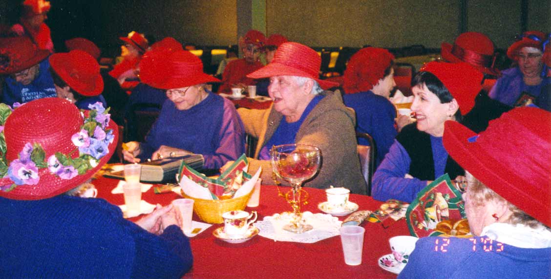 Celtic Hatters of the Red Hat Society