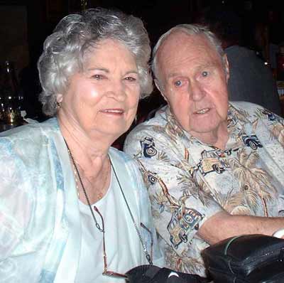 Helen and Ed Mugridge on their 66th anniversary