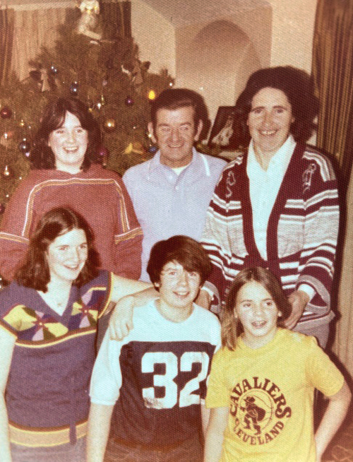 McCann family at Christmas