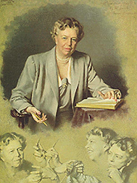Eleanor Roosevelt White House portrait