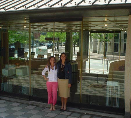 Zolio partners (and best friends) Julie Fink and Andria Trivisonno