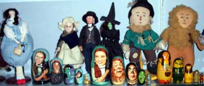 Wizard of Oz dolls