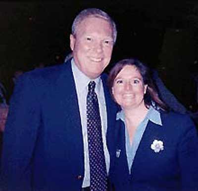 Bridget McCafferty with Rep Dick Gephardt