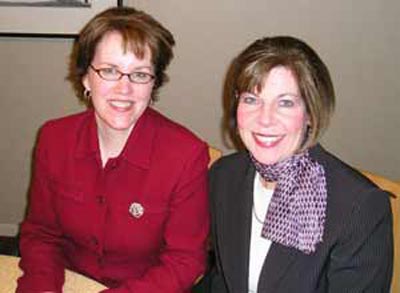 Barb Brown and Margie Flynn