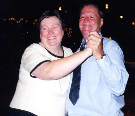 Sister Maureen Burke Dancing with brother Tom Burke