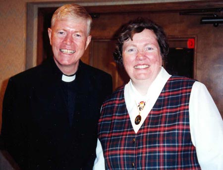 Father Sean Burke and Sister Maureen Burke