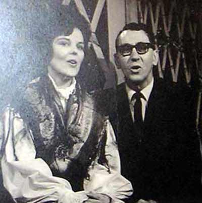 Cecilia Dolgan sings a duet with Tony Vadnal on Polka Variety in 1968