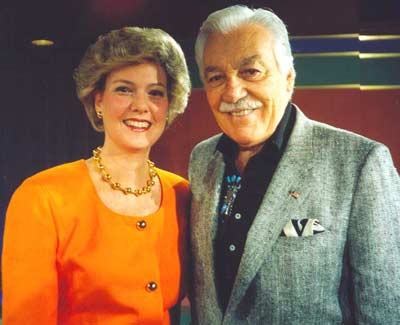 Jenny Crimm with Cesar Romero