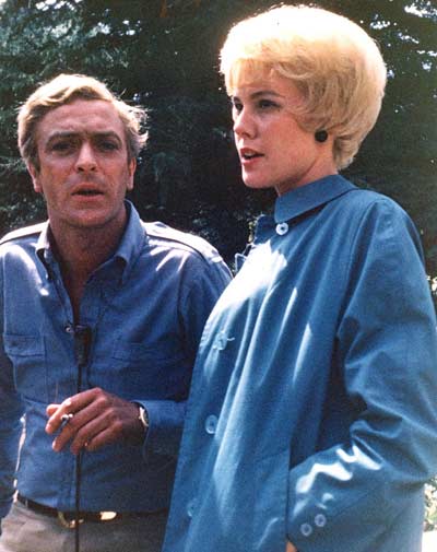 Jenny Crimm with Michael Caine