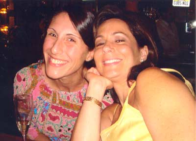 Danielle Serino with dear Chicago friend Lisa