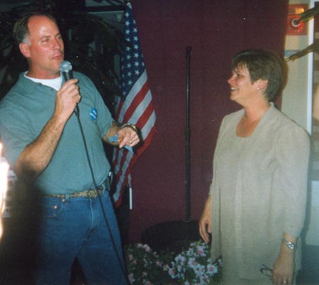 Election Night 2003 - Carter and Georgine Welo
