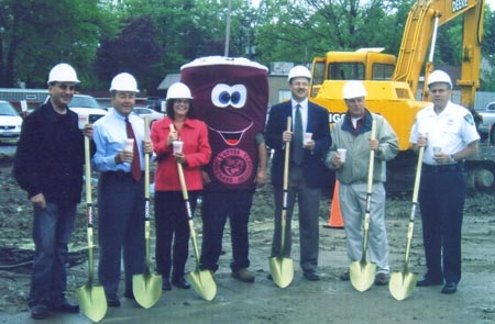 Mayor Georgine Welo at groundbreaking event