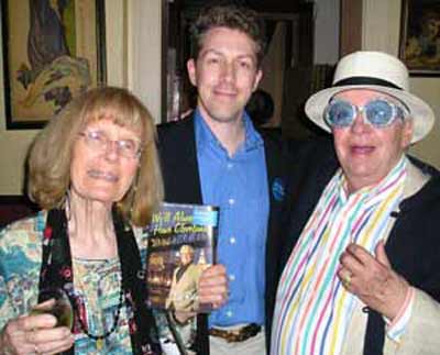 Helga Sandburg with David Gray and Richard Gildenmeister