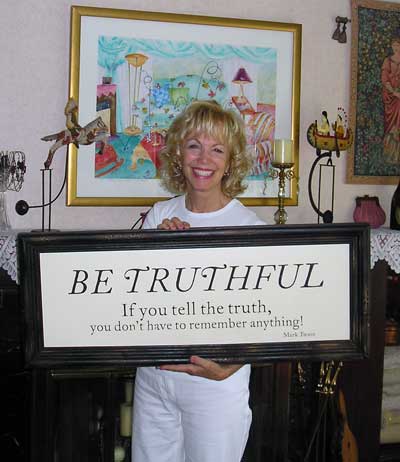 Jan Jones at home in 2007