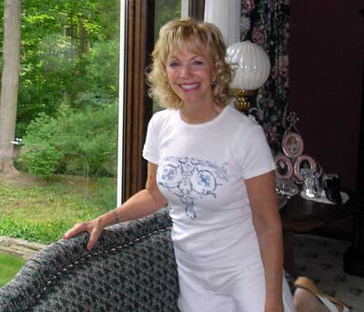 Jan Jones at home in 2007