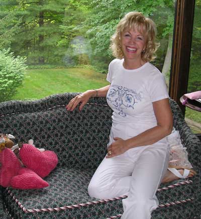 Jan Jones at home in 2007