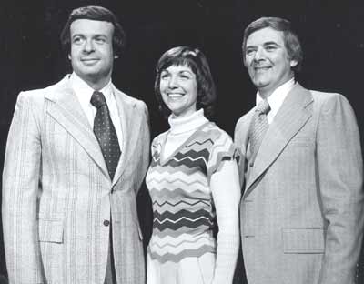 Mike Keene, Jan Jones and Dave Buckel in 1976