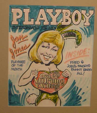 Jan Jones on Playboy cover