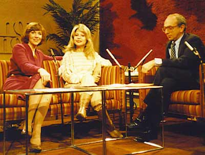 Jan Jones,Pia Zadora and Joel Rose in 1980