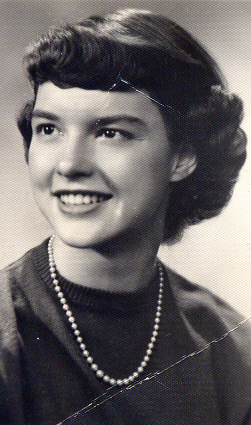 Jeanette Gecsy (Jenny Brown) graduation from Ohio University in 1950