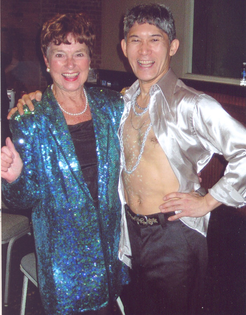 Jenny Brown and David Shimotakhas at 2010's dancing with Celebrities