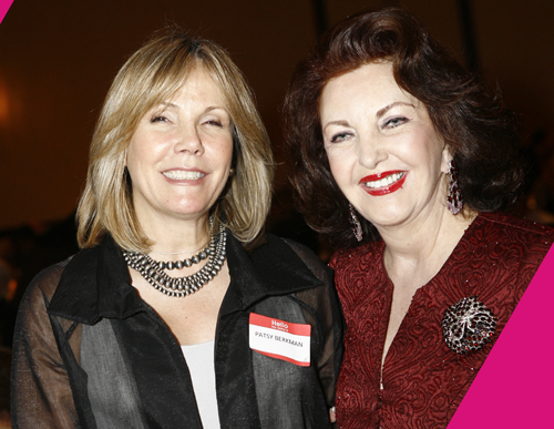 Patsy Berkman and Maria Pujana at Cleveland International Hall of Fame inductions