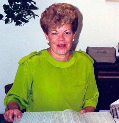 Mary Fitzpatrick at work