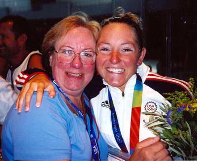 Diana Munz with proud mother Carol Munz