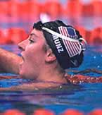 Diana Munz swimming