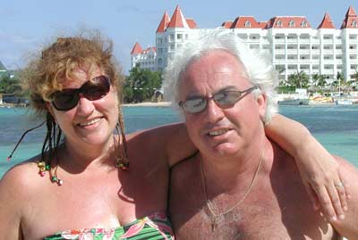 Sandy Lesko and Ron Mounts in Jamaica 2008