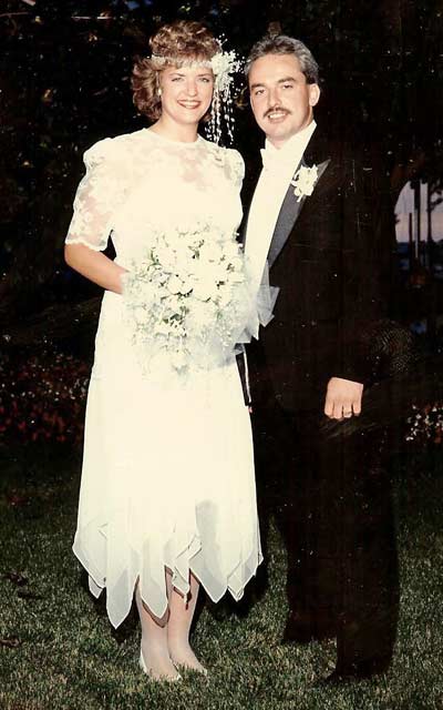 Sandy Lesko and Ron Mounts wedding