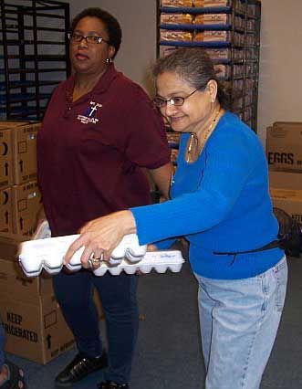 Sarojini Roji Rao volunteering