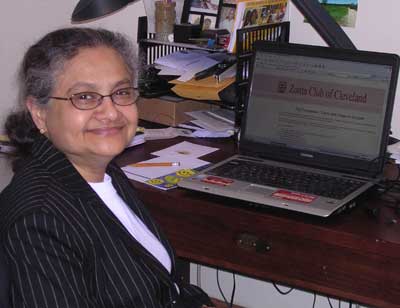 Sarojini Roji Rao at work