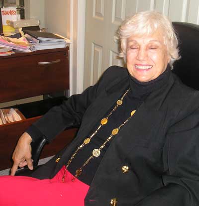 Virginia Marti Veith in 2008 - photo by Debbie Hanson