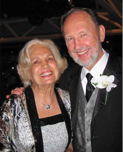 Virginia Marti Veith and Herb Veith at the 40th anniversary celebration of the Virginia Marti College of Art and Design