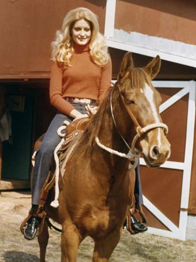 Wilma Smith horseback riding